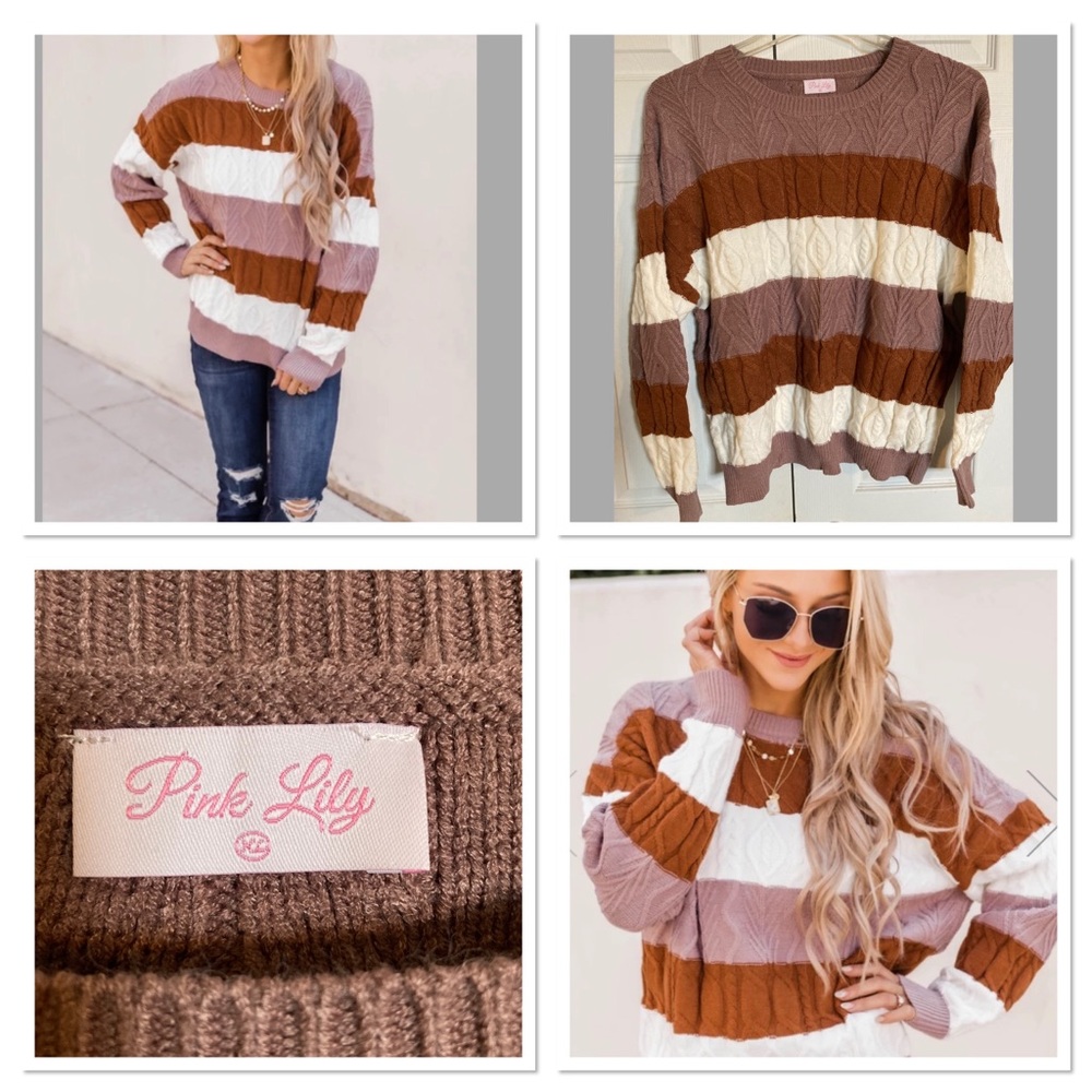 Striped Sweater - Picture 3 of 3
